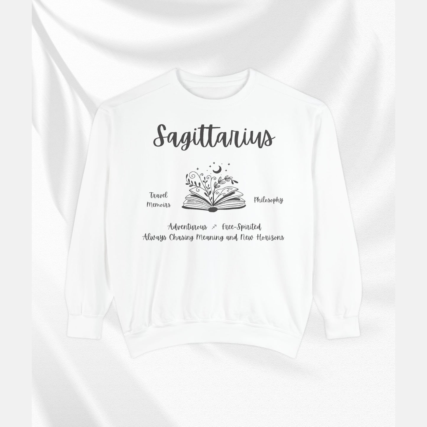 Sagittarius Astrology Sweatshirt, Cozy Unisex Style, Gift for Astrology Lovers, Zodiac Apparel, Astrology Birthday Gift