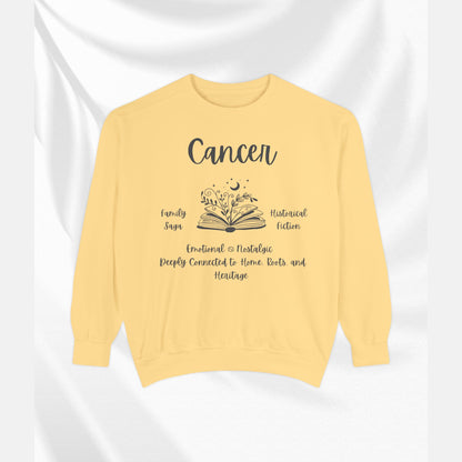 Cancer Zodiac Sweatshirt, Unisex Astrology Apparel, Vintage-Style Gift, Cozy Astrology Sweatshirt, Perfect for Zodiac Lovers, [...]