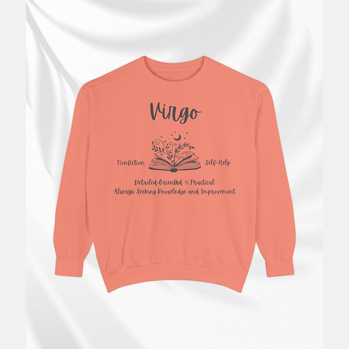 Virgo Zodiac Book Lover Sweatshirt