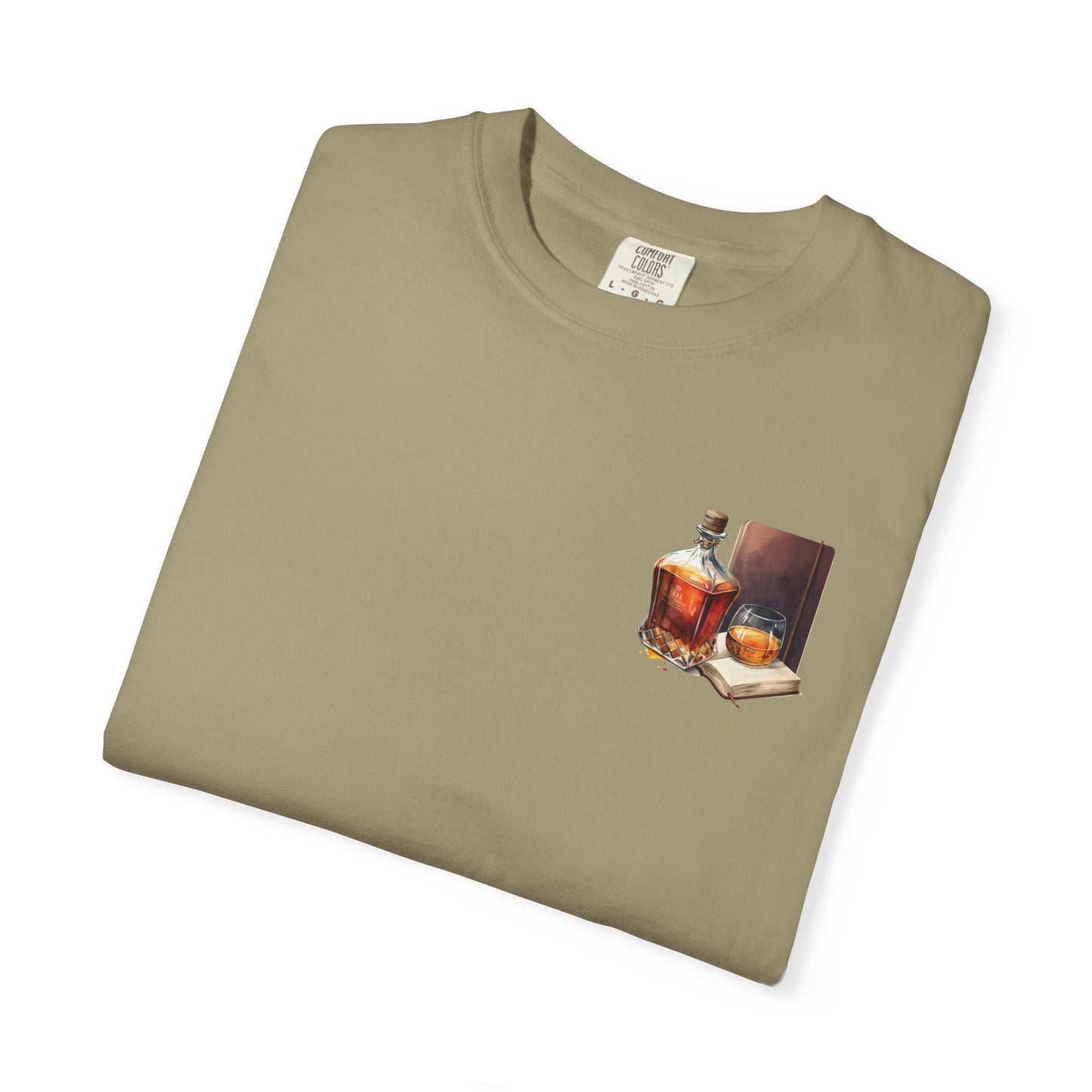 Neat Whiskey Unisex T-shirt Garment-Dyed for Whiskey Lovers