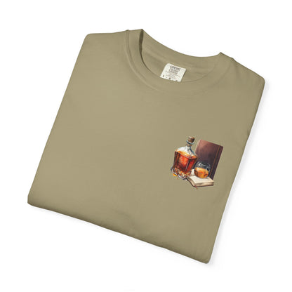 Neat Whiskey Unisex T-shirt Garment-Dyed for Whiskey Lovers