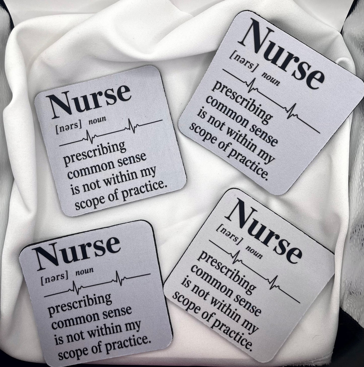 Nurse Coaster Set of Four