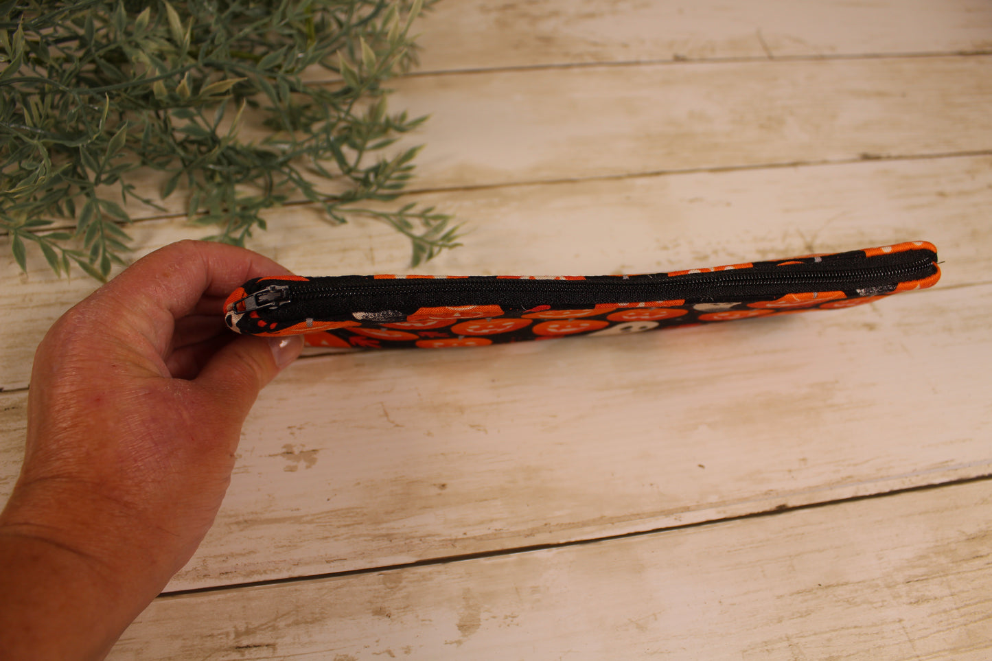 Jack O Lantern Zipper Pencil Case