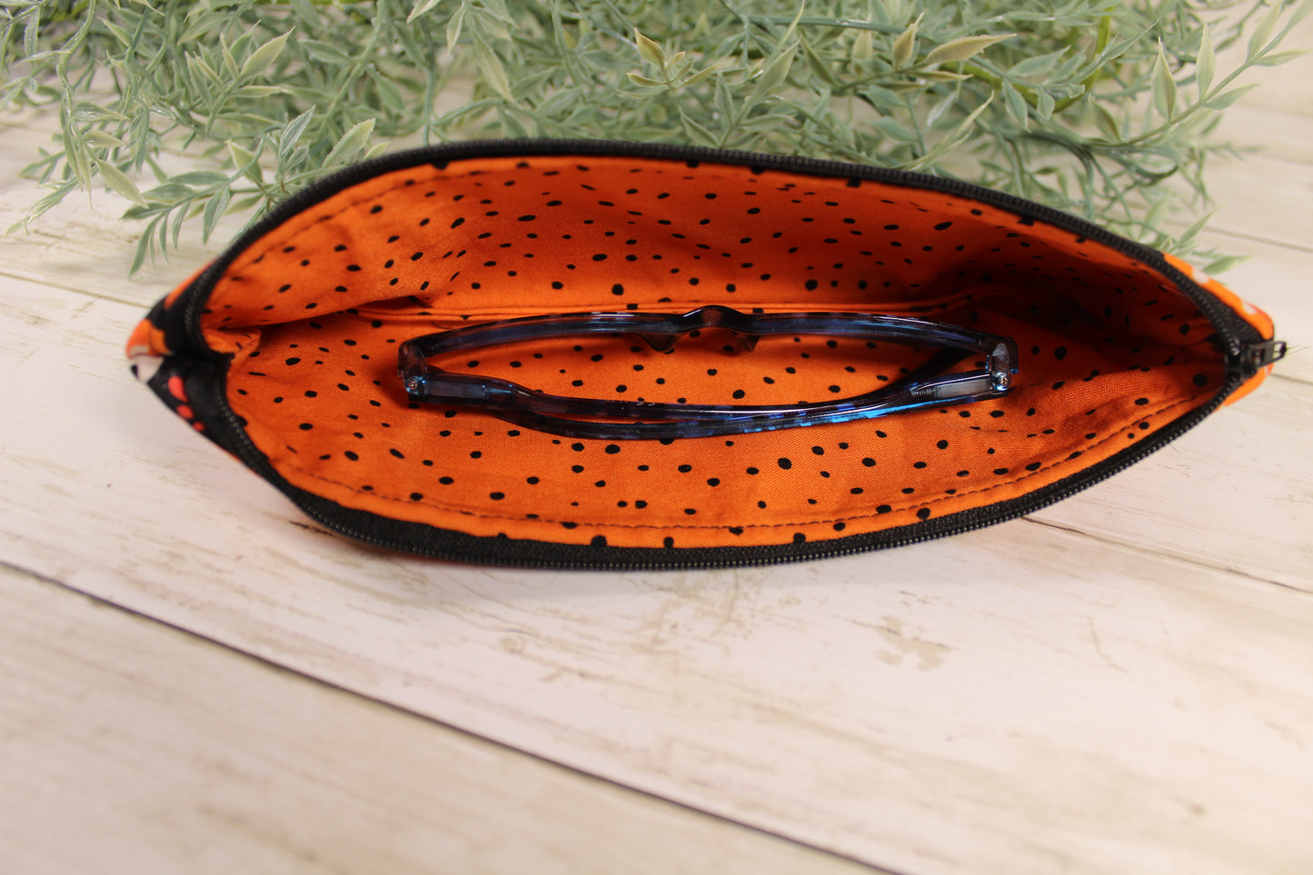 Jack O Lantern Zipper Pencil Case