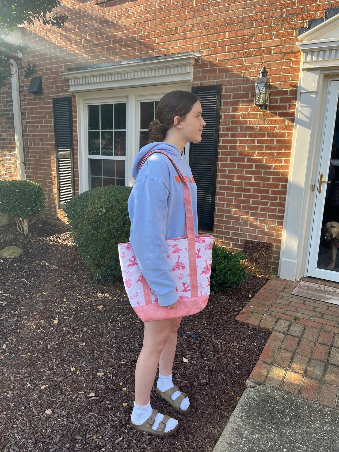 Pink Cowgirl Tote bag