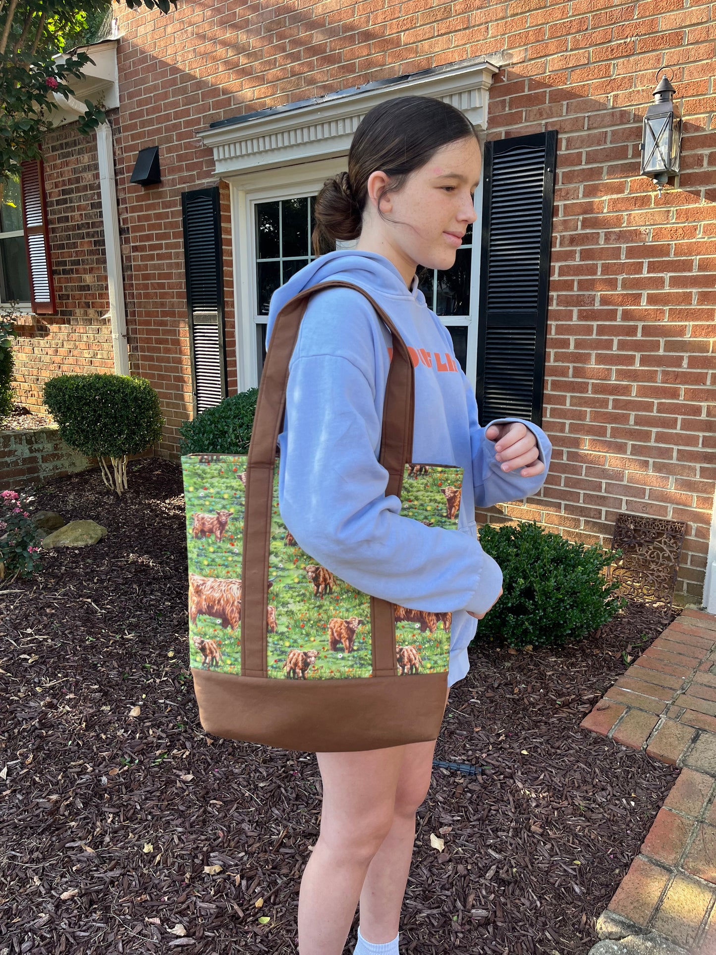 Highland Cow Tote Bag