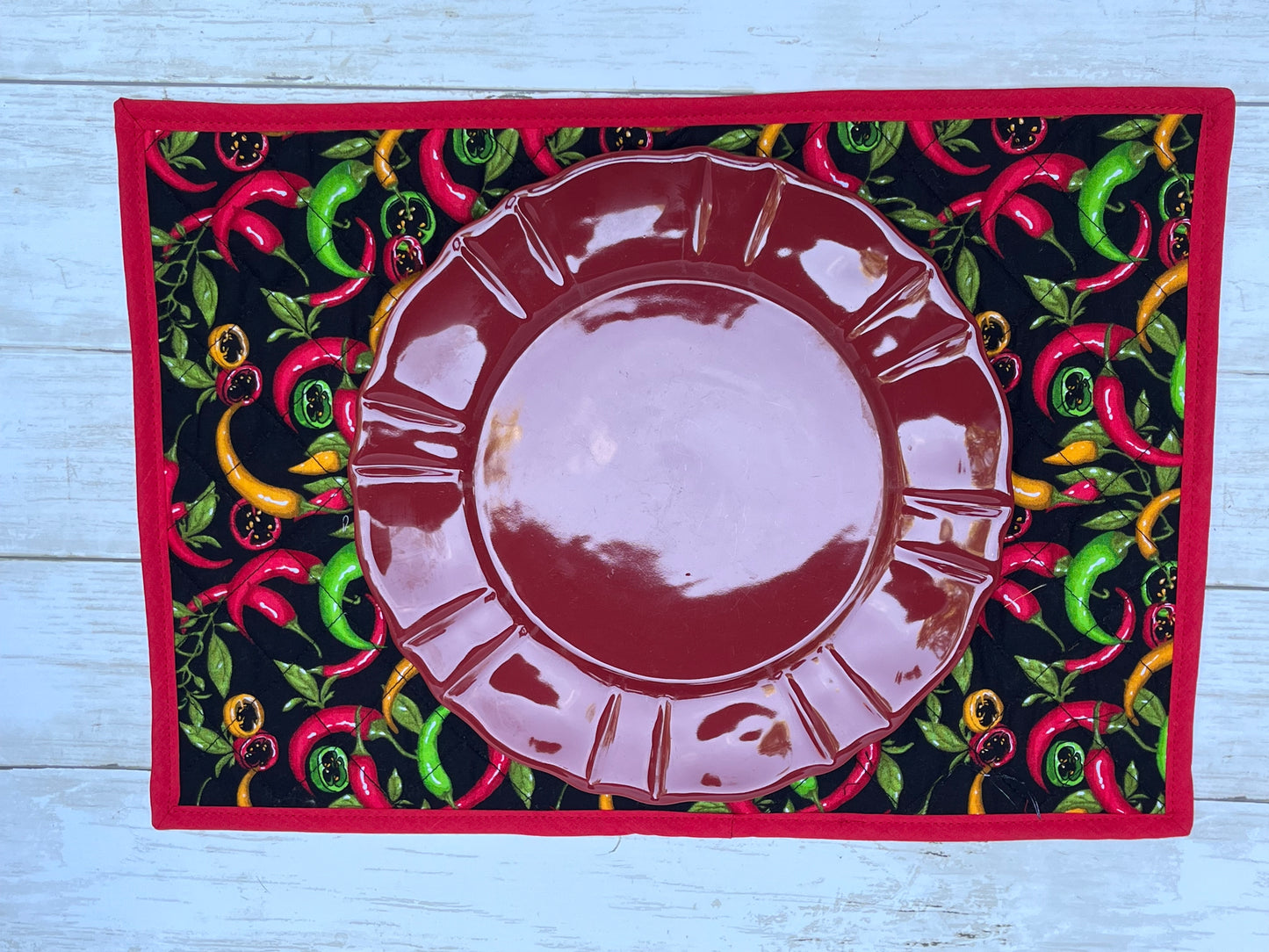 Chili Pepper placemat set