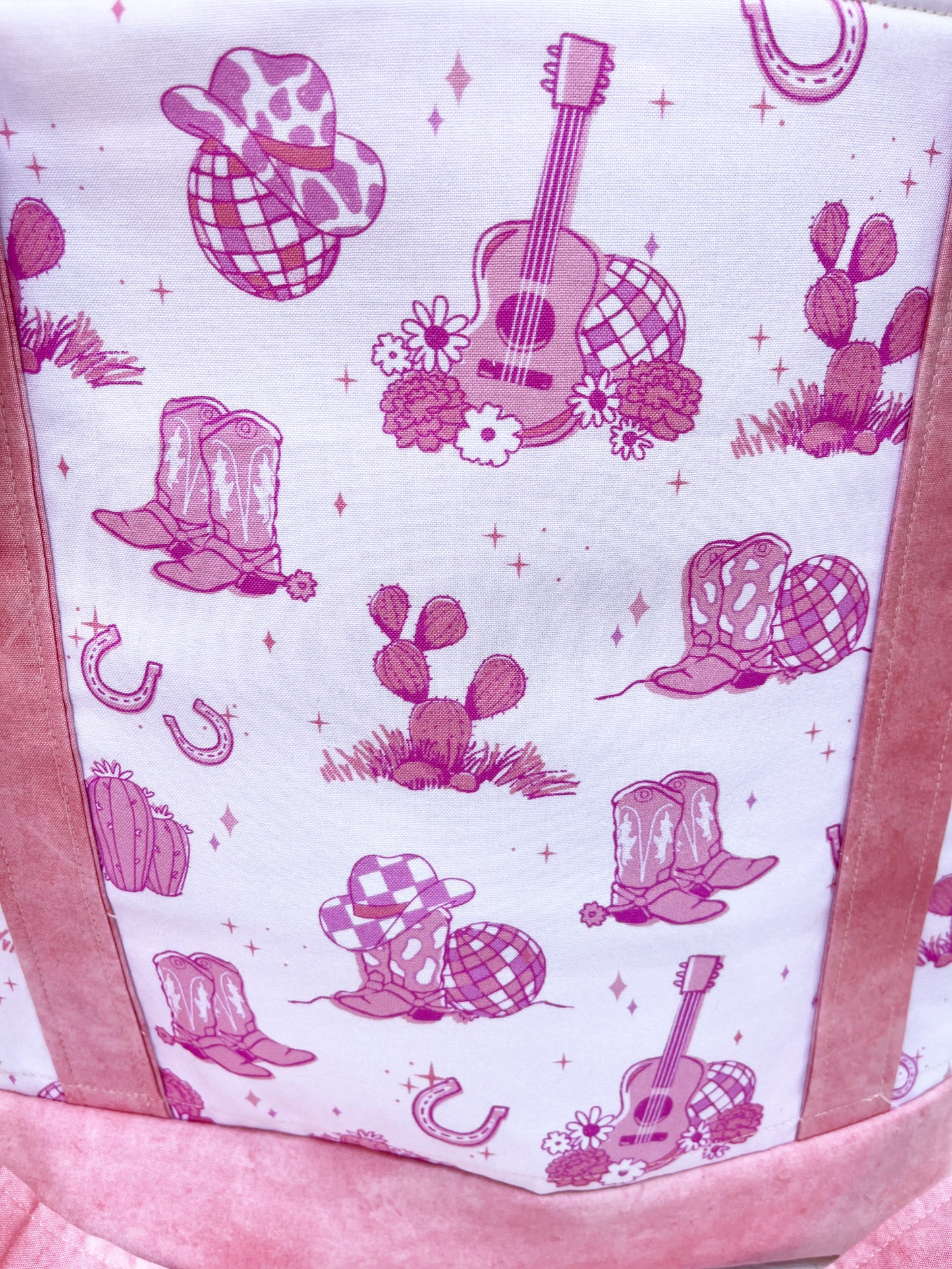Pink Cowgirl Tote bag