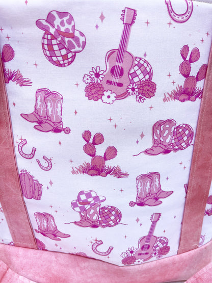 Pink Cowgirl Tote bag