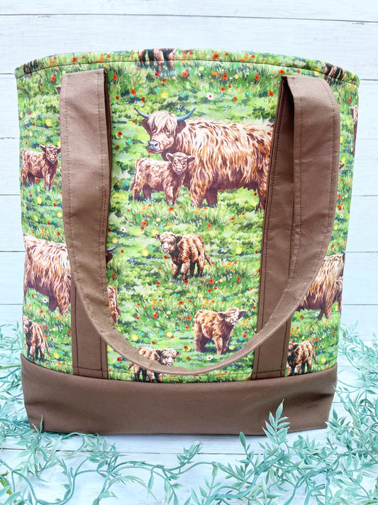 Highland Cow Tote Bag